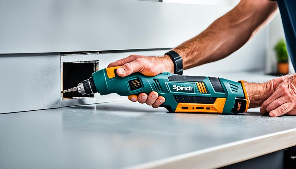 proper kitchen worktop installation