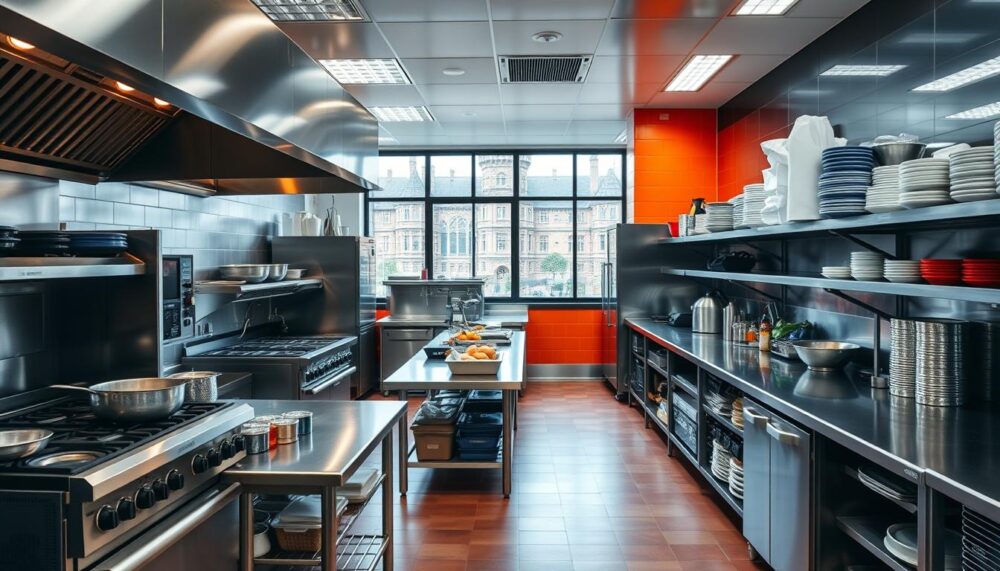 commercial kitchen installation