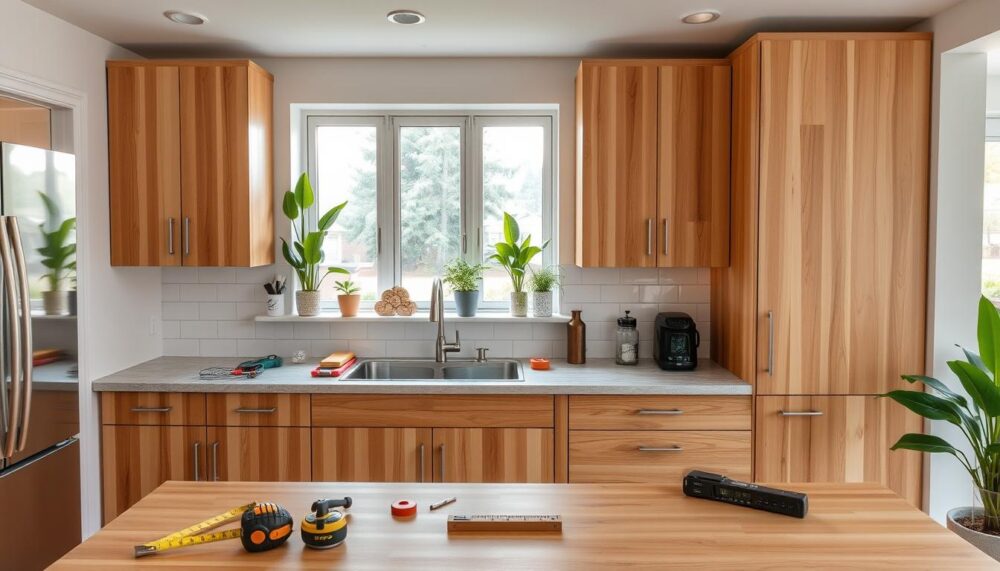 can i install my own kitchen cabinets