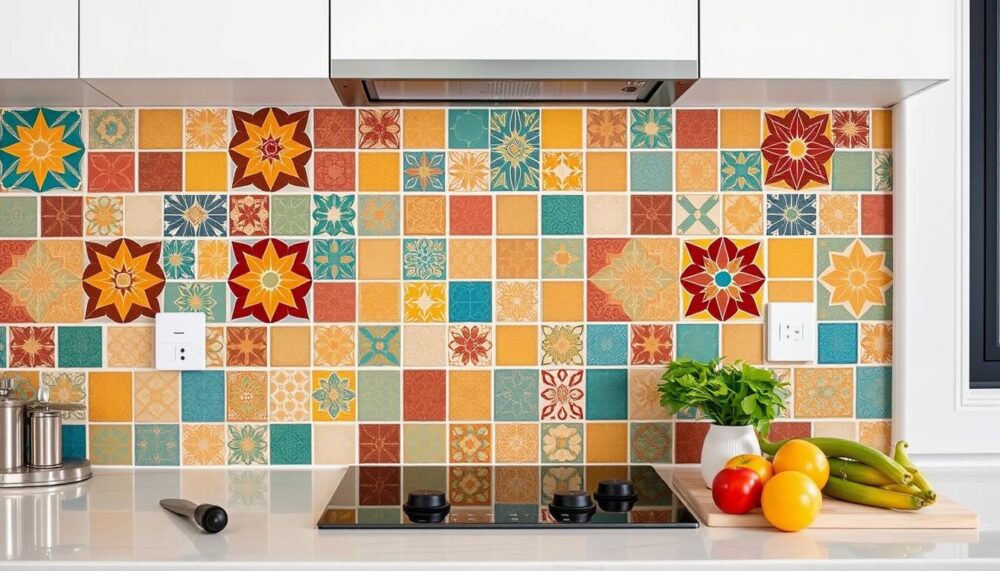 how to install a tile backsplash in the kitchen