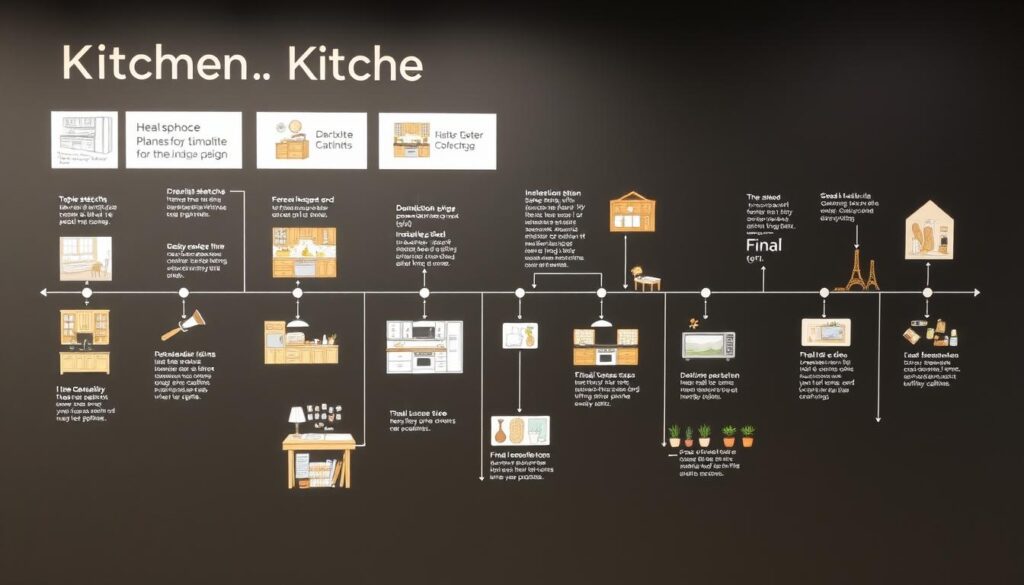 kitchen planning timeline