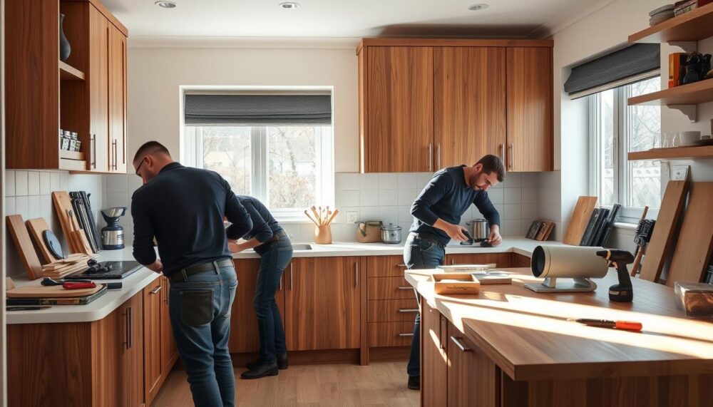 kitchen cabinet fitters