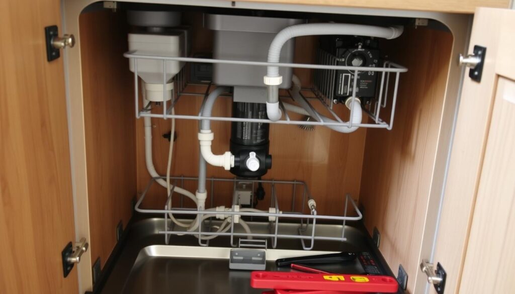 Dishwasher Plumbing Installation