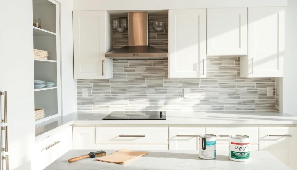 how to renovate laminate kitchen cabinets