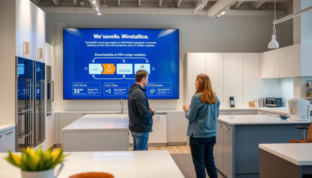 IKEA Kitchen Installation Booking Process