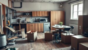 how to live without a kitchen during renovation