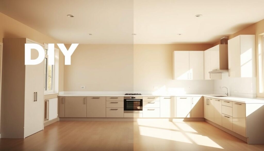 DIY vs professional fitter
