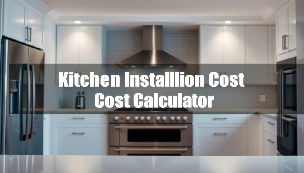 b&q kitchen installation cost calculator