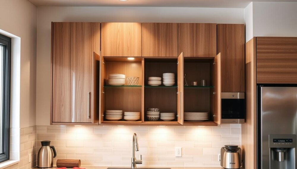 how to install a kitchen cupboard