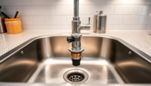 how to install a kitchen drain