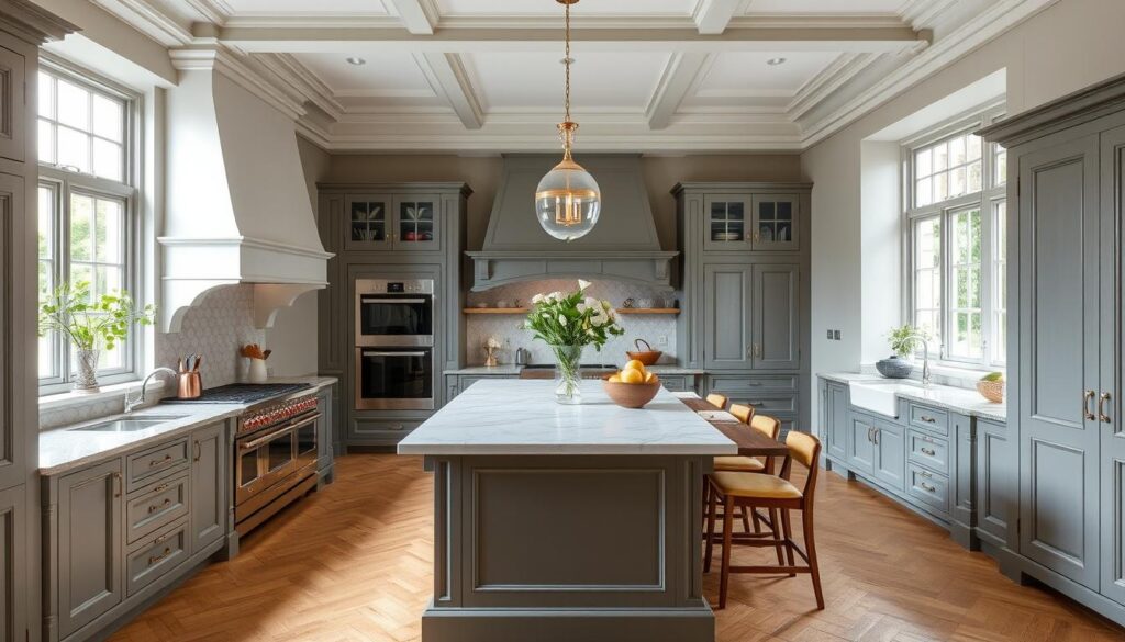 Completed luxury kitchen renovation in a Morningside Edinburgh period home Completed luxury kitchen renovation in a Morningside Edinburgh period home