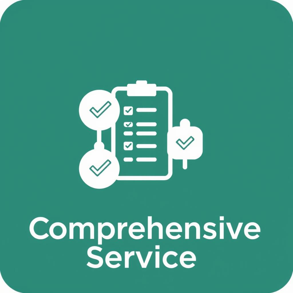 Comprehensive service icon Comprehensive service icon