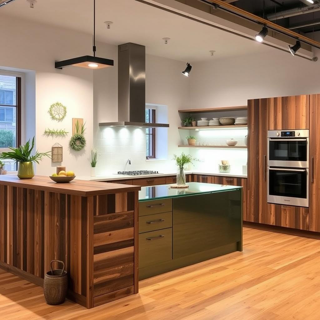 Eco-friendly kitchen materials at Sustainable Kitchens Edinburgh for environmentally conscious renovations Eco-friendly kitchen materials at Sustainable Kitchens Edinburgh for environmentally conscious renovations