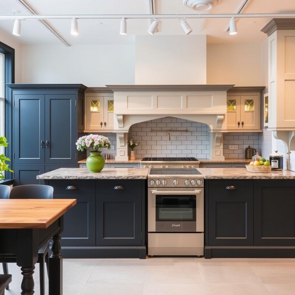 Harvey Jones Edinburgh showroom featuring handmade kitchen designs suitable for Morningside homes Harvey Jones Edinburgh showroom featuring handmade kitchen designs suitable for Morningside homes