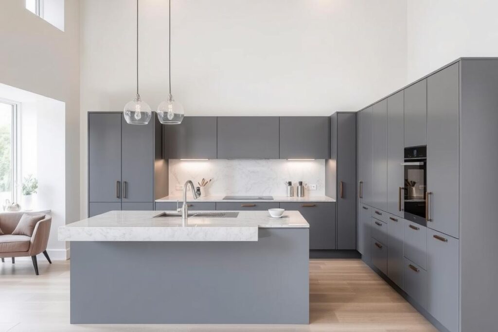 Modern kitchen design by AVO Renovations in Bruntsfield Modern kitchen design by AVO Renovations in Bruntsfield