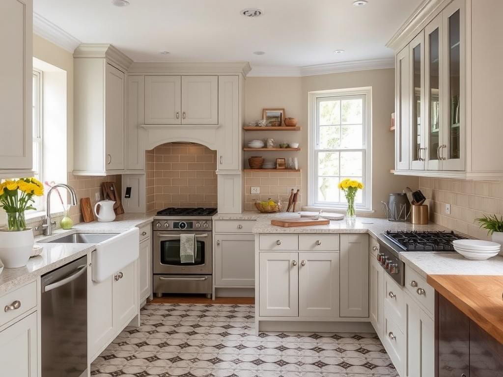 Space optimization in a renovated Morningside Edinburgh kitchen with clever storage solutions Space optimization in a renovated Morningside Edinburgh kitchen with clever storage solutions