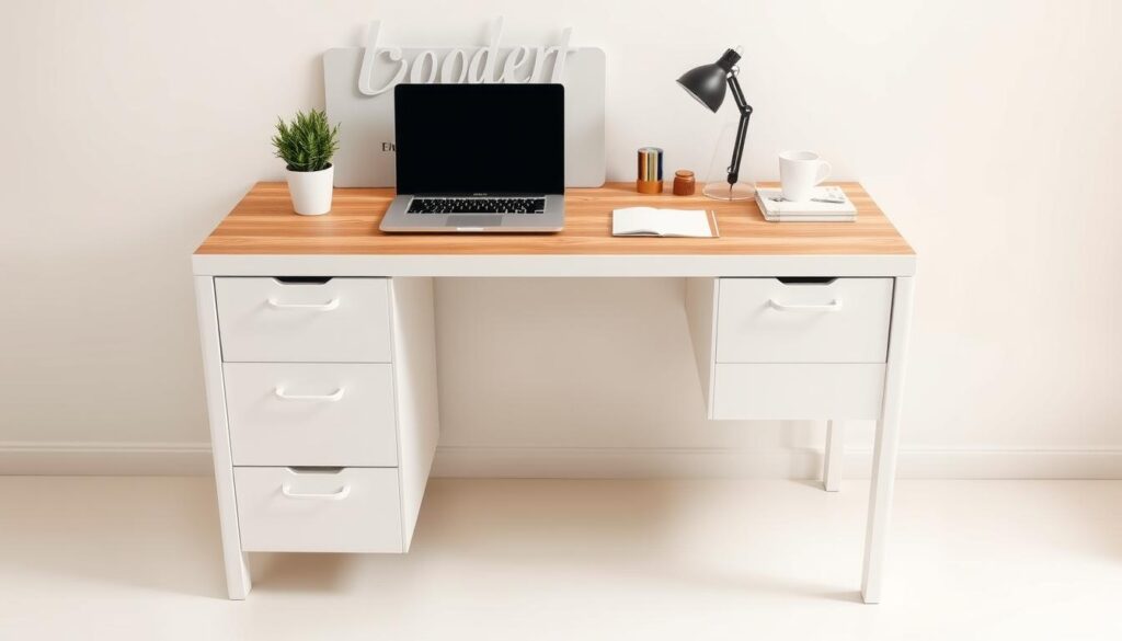 dresser base desk hack