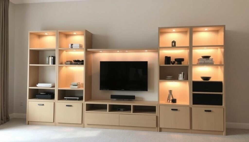 entertainment center hacks