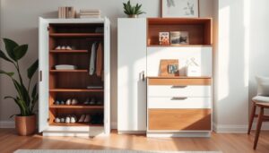 ikea shoe cabinet hack
