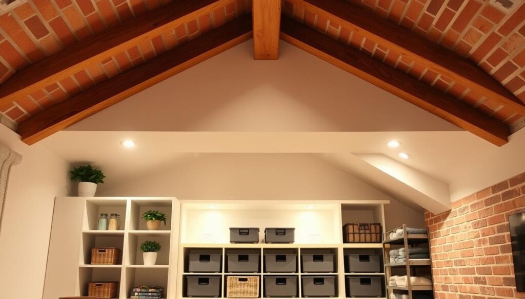 under-eaves storage design