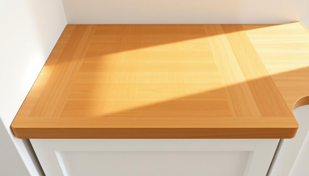 wooden countertop upgrade