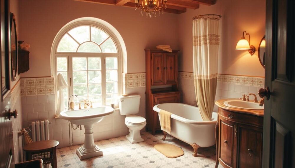 1930s bathroom renovation