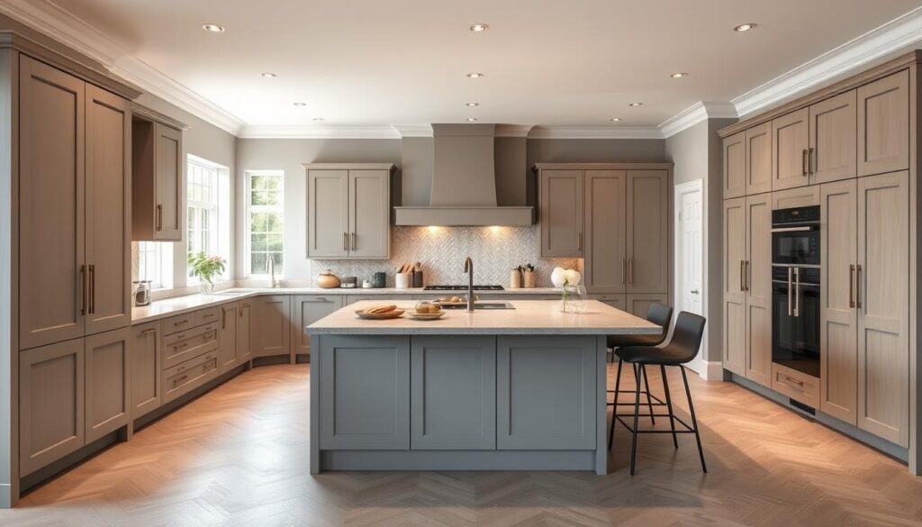 kitchen design layout uk