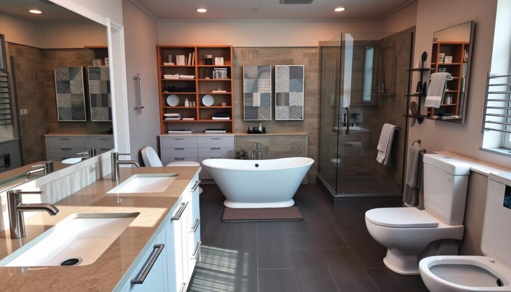 types of bathroom renovations