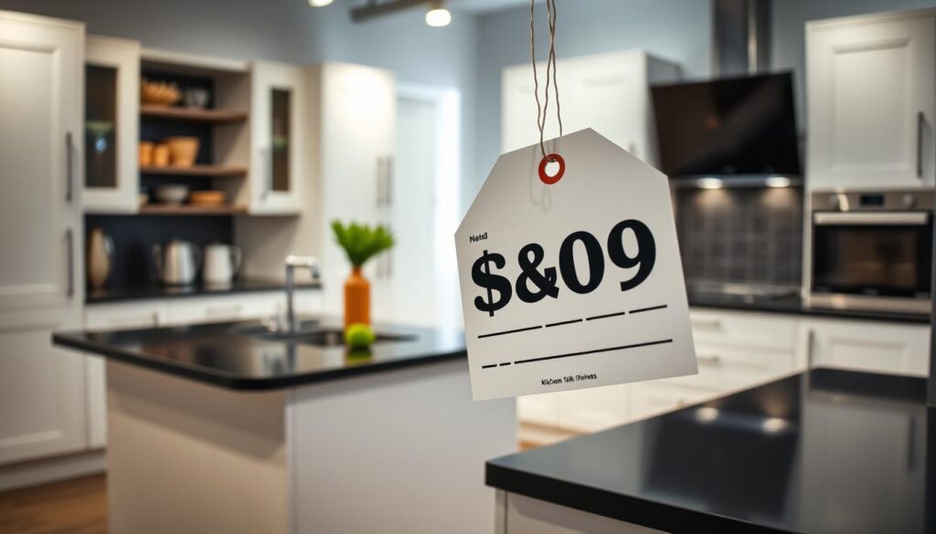 B&Q kitchen costs