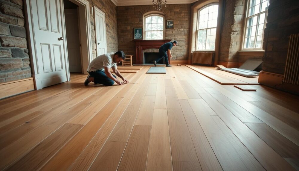 flooring installation in Edinburgh