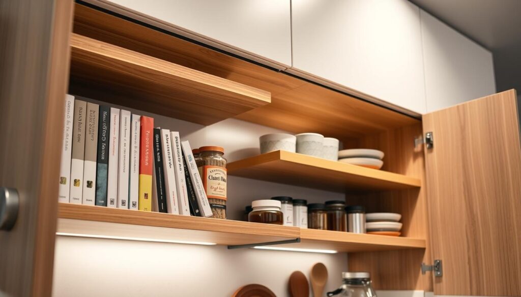 kitchen cabinet shelves