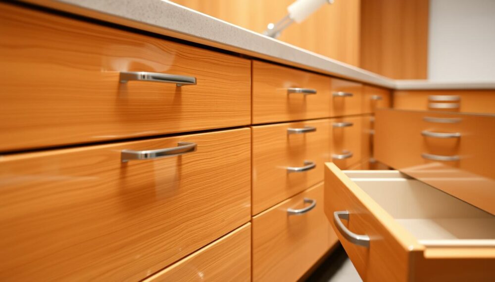 how to adjust b&q kitchen drawers