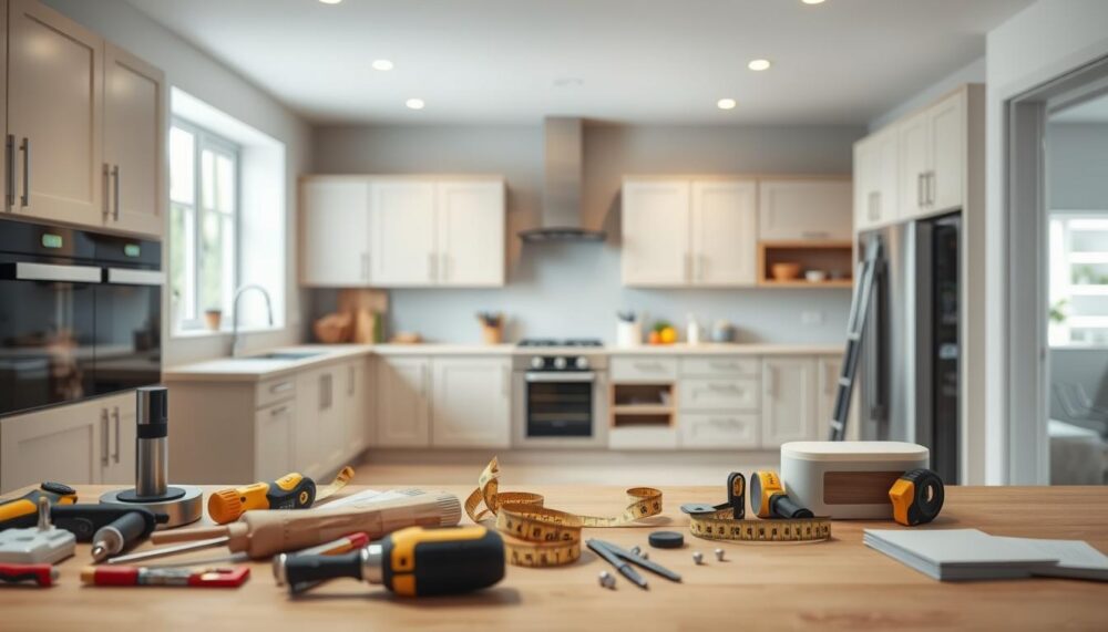 how to fit a b&q kitchen