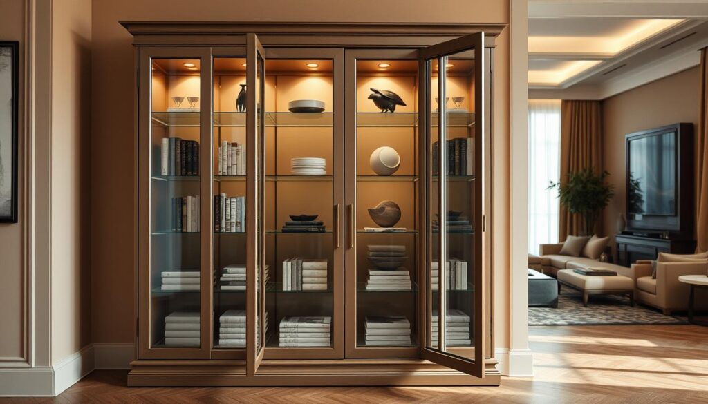 Glass doors for furniture storage Glass doors for furniture storage