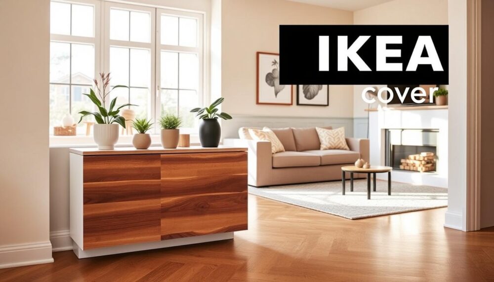 ikea radiator cover hack