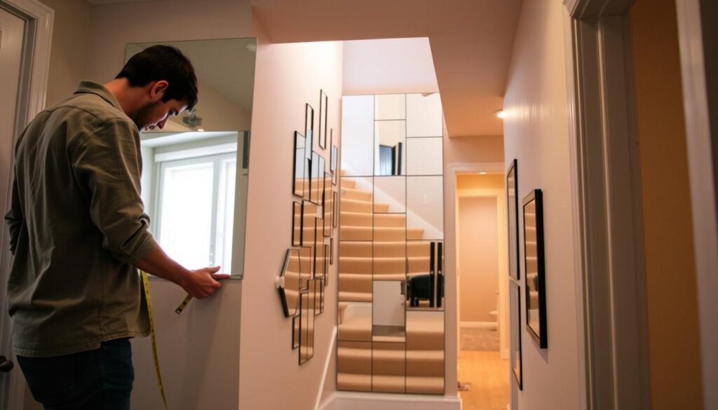 mirror grid installation process