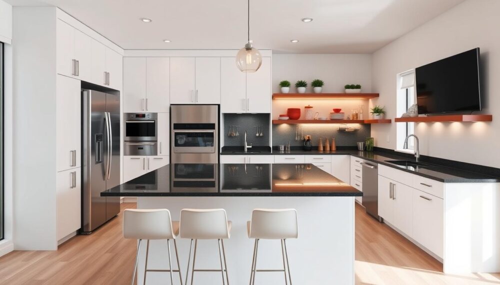 what is modern kitchen design